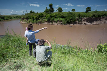 מלון מסאי מארה Elewana Sand River Masai Mara מראה חיצוני תמונה